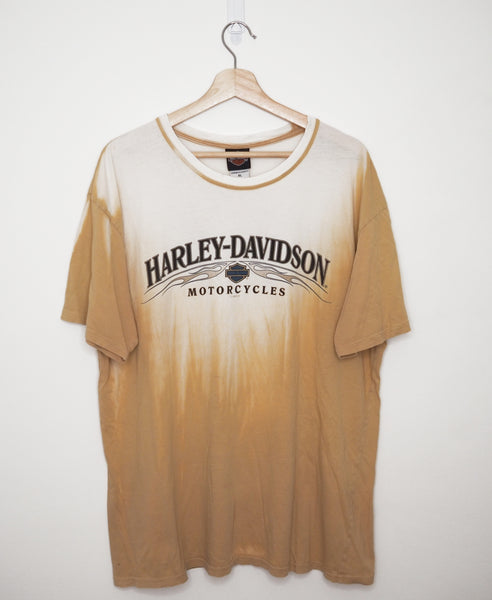 Harley Davidson T-shirt Brown / White Colarado 2008