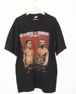Trinidad vs. De La Hoya Fight of the Millenium 1999 T-shirt