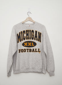 Michigan Football Grey Sweater