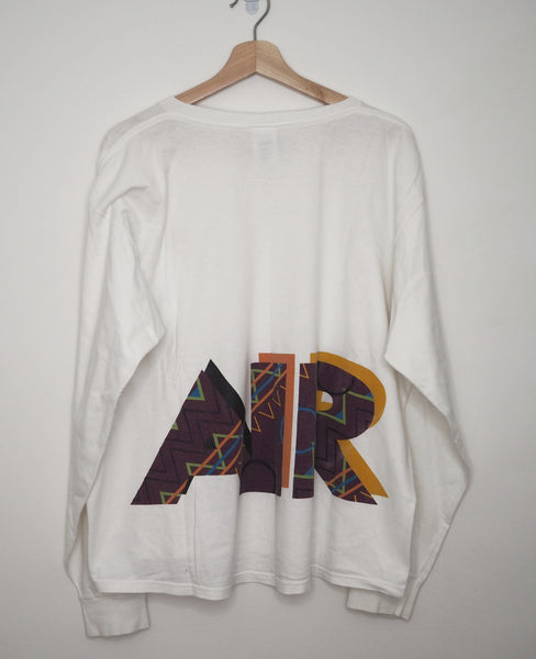 Nike White Longsleeve mid 90's "Air"