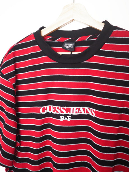 Guess Jeans Places and Faces Collab T-shirt Red & Black