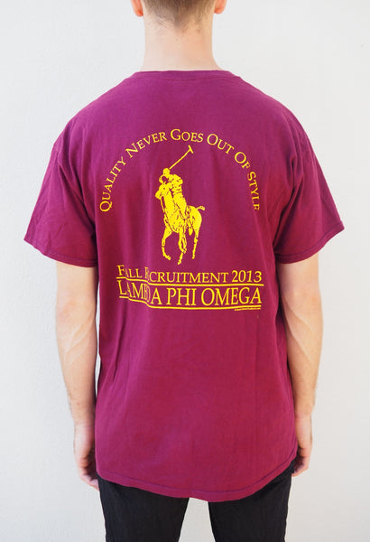 Burgundy Frat T-shirt 2013