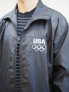 USA Olympic black spray jacket