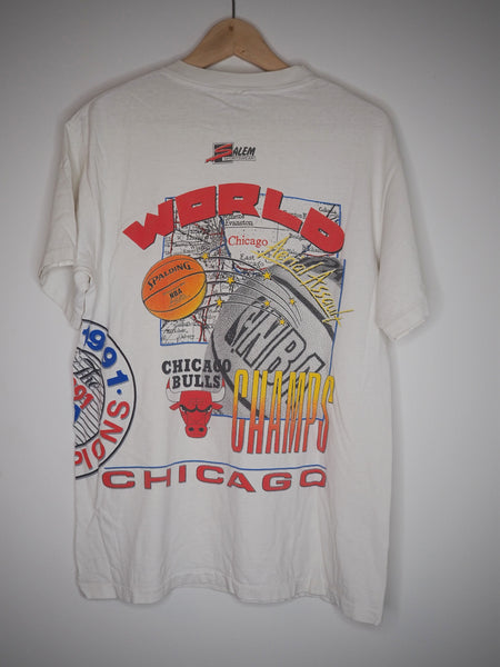 Chicago Bulls NBA 1991 World Champions T-shirt