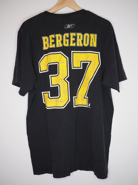 Reebok Bergeron Boston Bruins NHL Black T-shirt