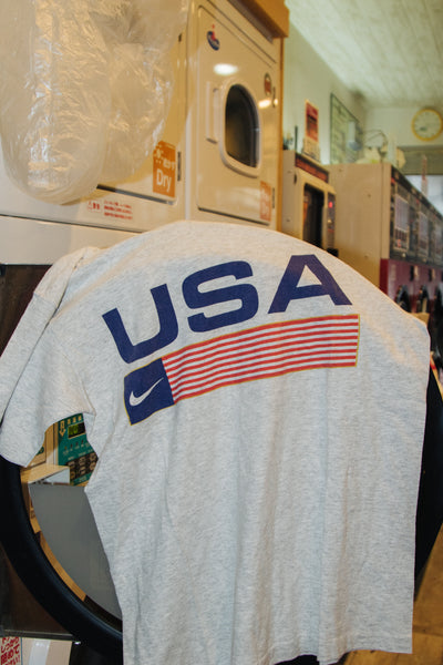 Nike USA Flag logo - Grey T-shirt