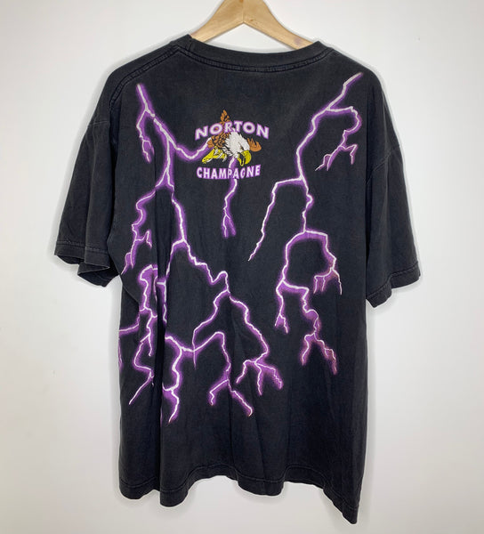 Feel the wind American Lightning T-shirt - USA Thunder