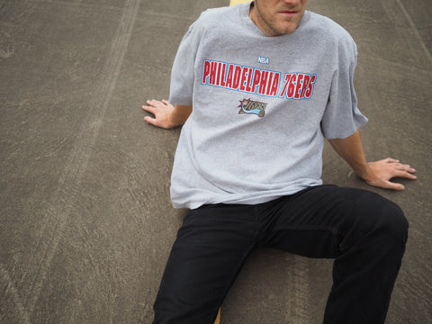 NBA Philadelphia 76ers Grey T-shirt
