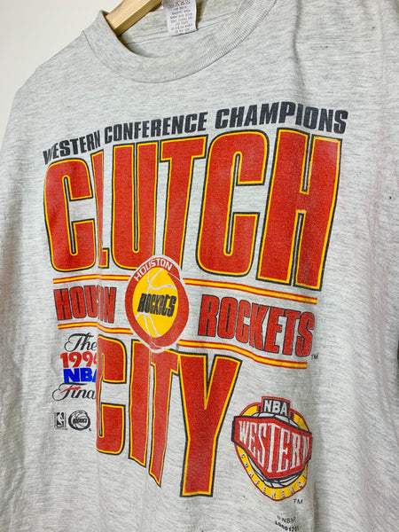 Houston Rockets NBA 1994 Clutch City T-shirt