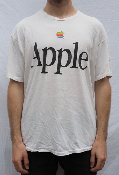 Ultra Rare: Apple single stitched White T-shirt