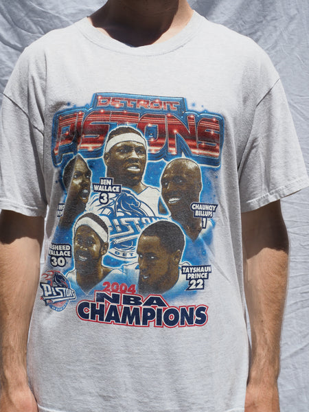 Detroit Pistons 2004 NBA Champions T-shirt