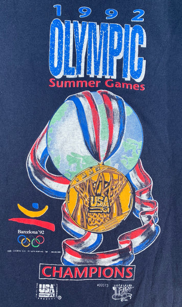 1992 Barcelona Olympics USA Basketball Champions T-shirt
