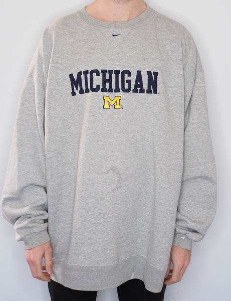 Grey Nike Michigan Sweater