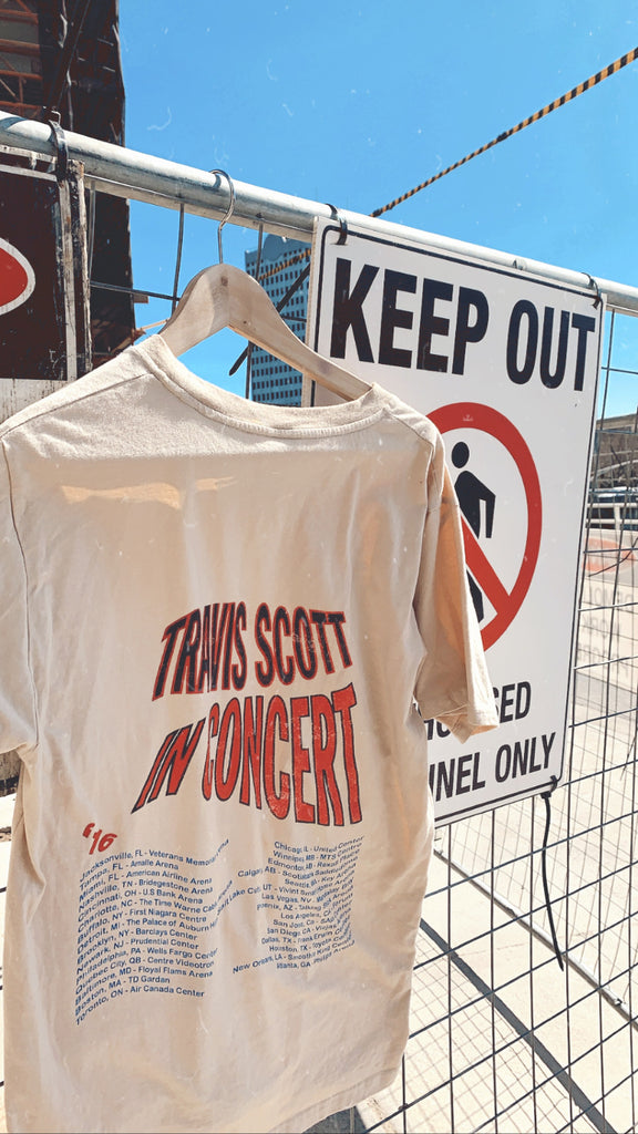 2016 Travis Scott USA Tour T-shirt – The Youth Revolt