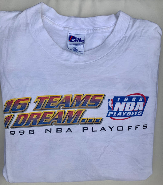 1998 NBA Playoffs T-shirt '16 Teams, 1 Dream'