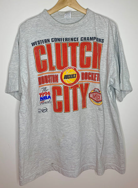 Houston Rockets NBA 1994 Clutch City T-shirt